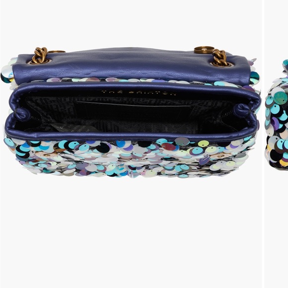 Kurt GeigerLondon Mini Brixton Sequin Crossbody Chain Strap Bag NWT - Picture 5 of 8